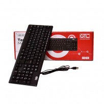 TECLADO STANDARD KBG-204 GTC USB NEGRO