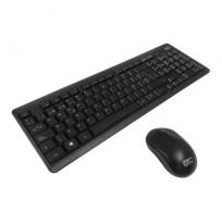 TECLADO Y MOUSE INALAMBRICOS  CBG-016 GTC NEGRO